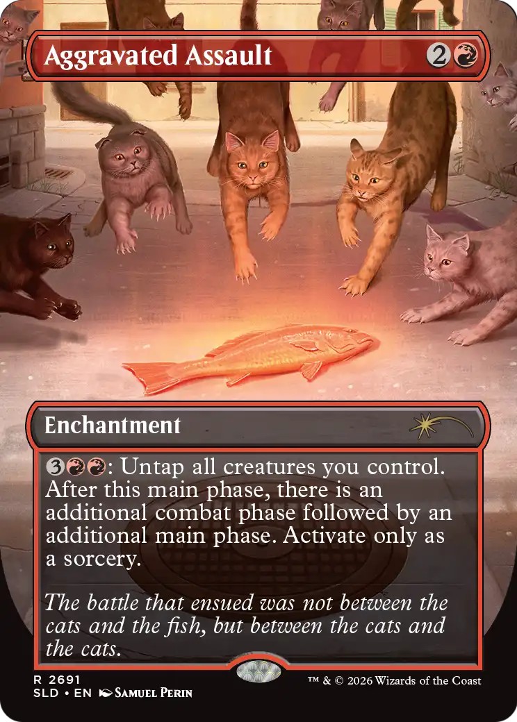 2026 Magic: The Gathering Secret Lair Drop 2026 Magic: The Gathering Secret Lair Drop #2691 trading card