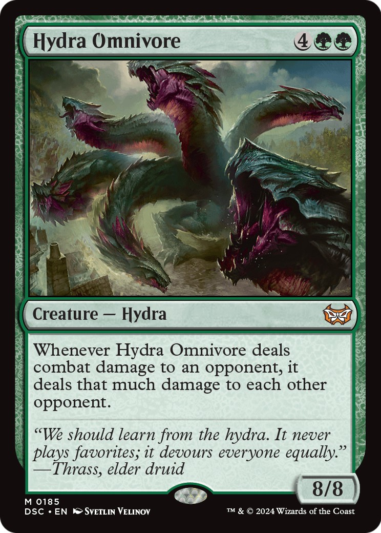 2024 Magic: The Gathering Duskmourn: House of Horror 2024 Magic: The Gathering Duskmourn: House of Horror #185 trading card