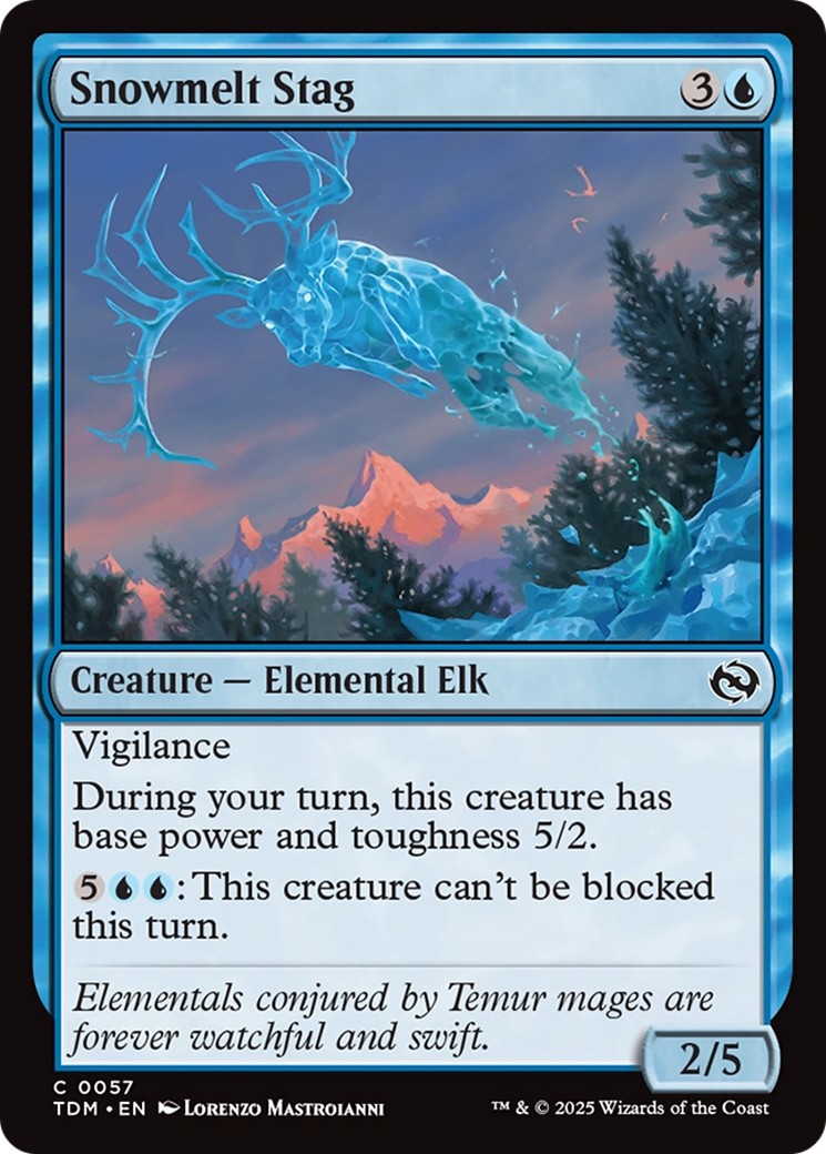 Snowmelt Stag - Image 1