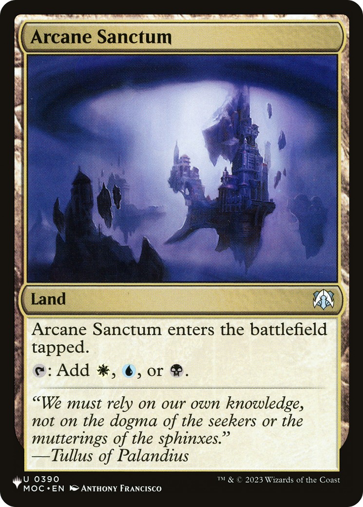 2025 Magic: The Gathering The List 2025 Magic: The Gathering The List #MOC-390 trading card