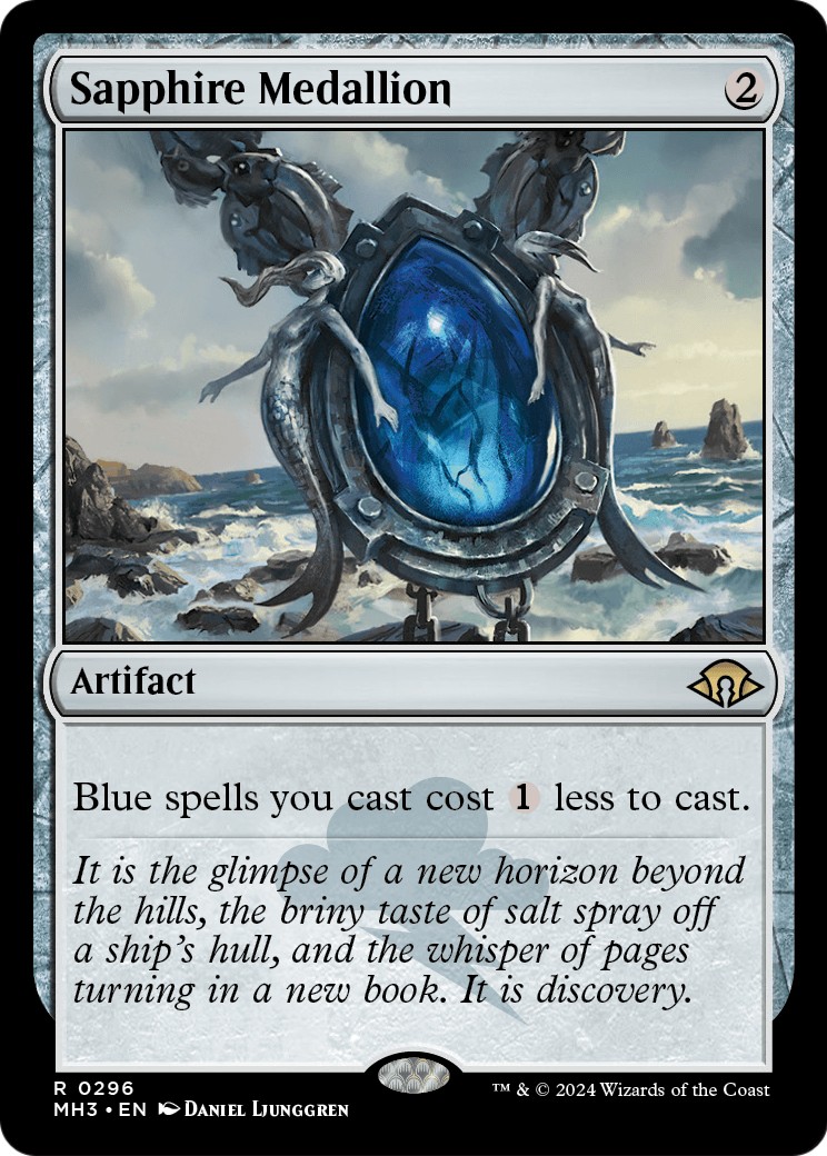 Sapphire Medallion - Image 1