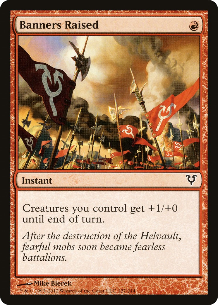 Banners Raised - Image 1