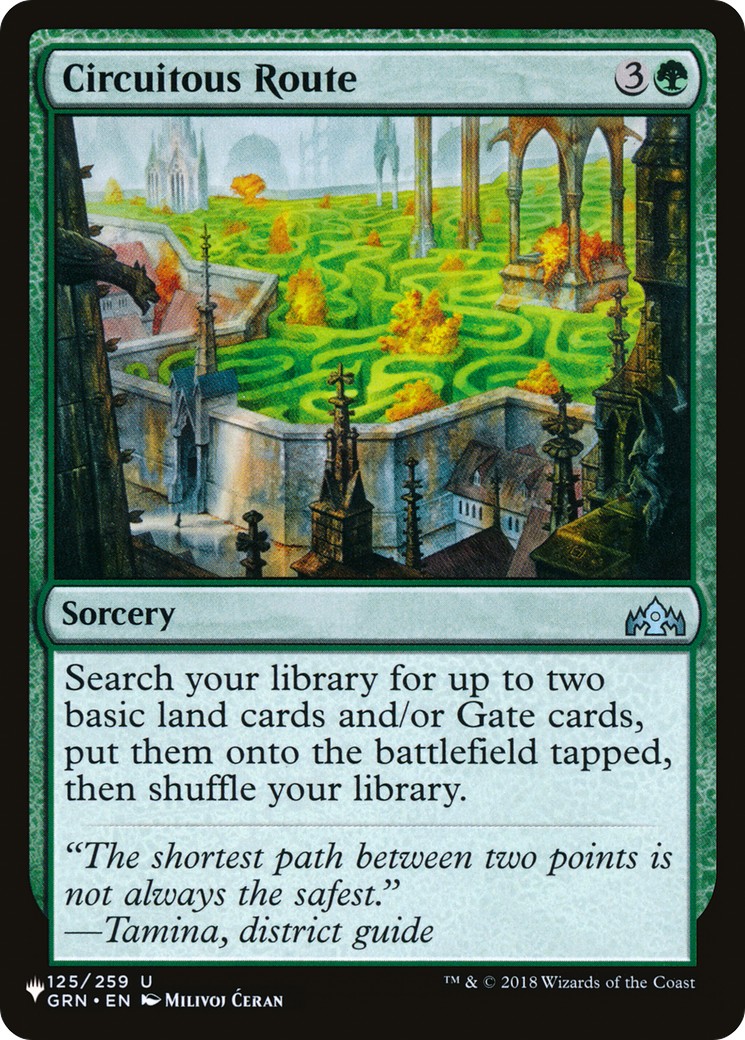 2024 Magic: The Gathering The List 2024 Magic: The Gathering The List #GRN-125 trading card