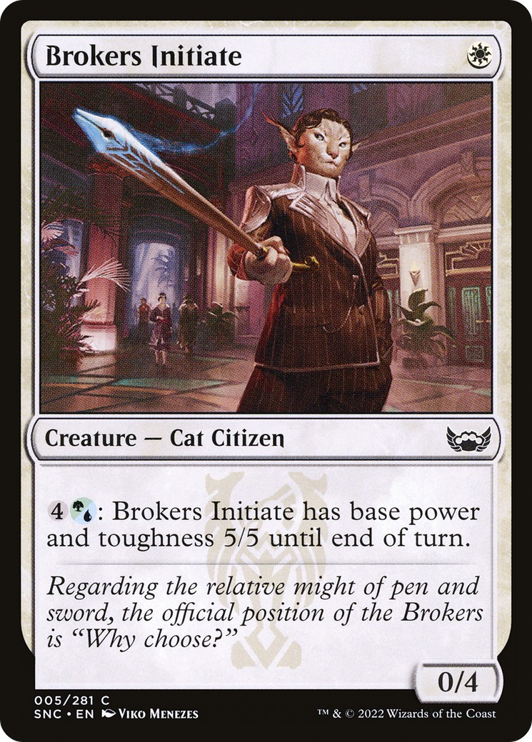 Brokers Initiate - Image 1