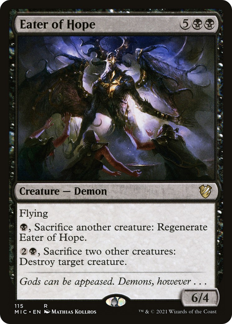 2021 Magic: The Gathering Midnight Hunt 2021 Magic: The Gathering Midnight Hunt #115 trading card