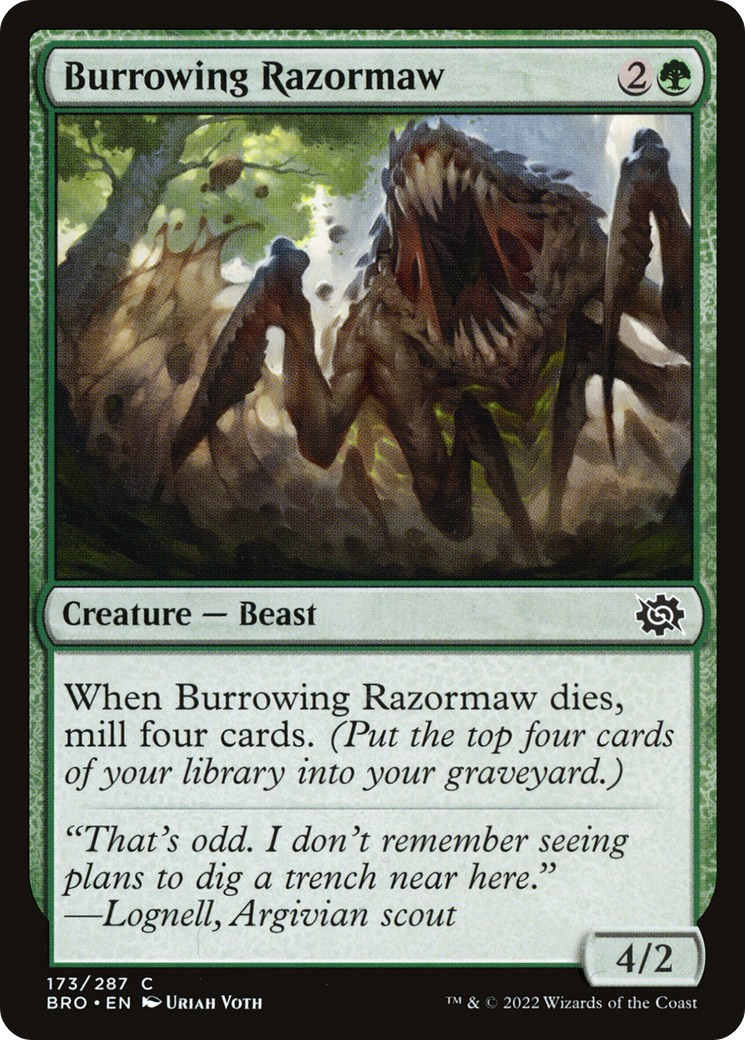 Burrowing Razormaw - Image 1