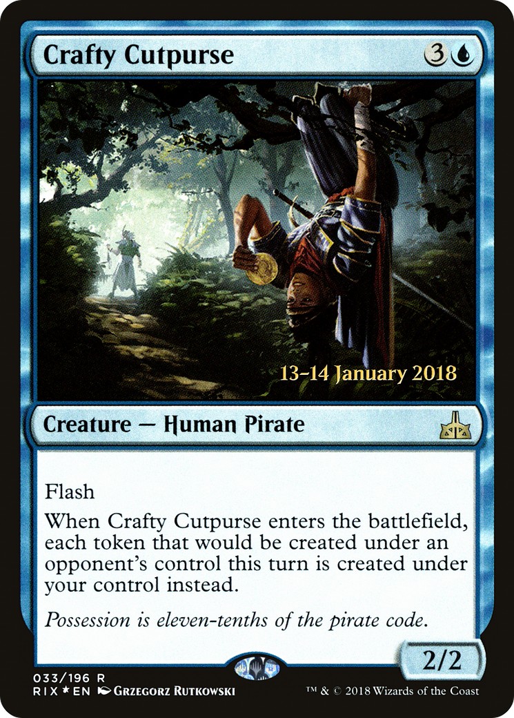 2018 Magic: The Gathering Rivals of Ixalan Promos 2018 Magic: The Gathering Rivals of Ixalan Promos #33s trading card