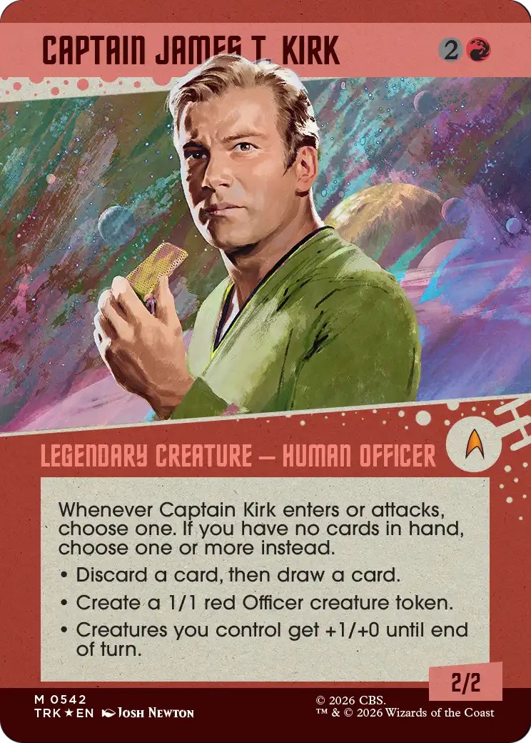 2026 Magic: The Gathering Star Trek 2026 Magic: The Gathering Star Trek #542 trading card