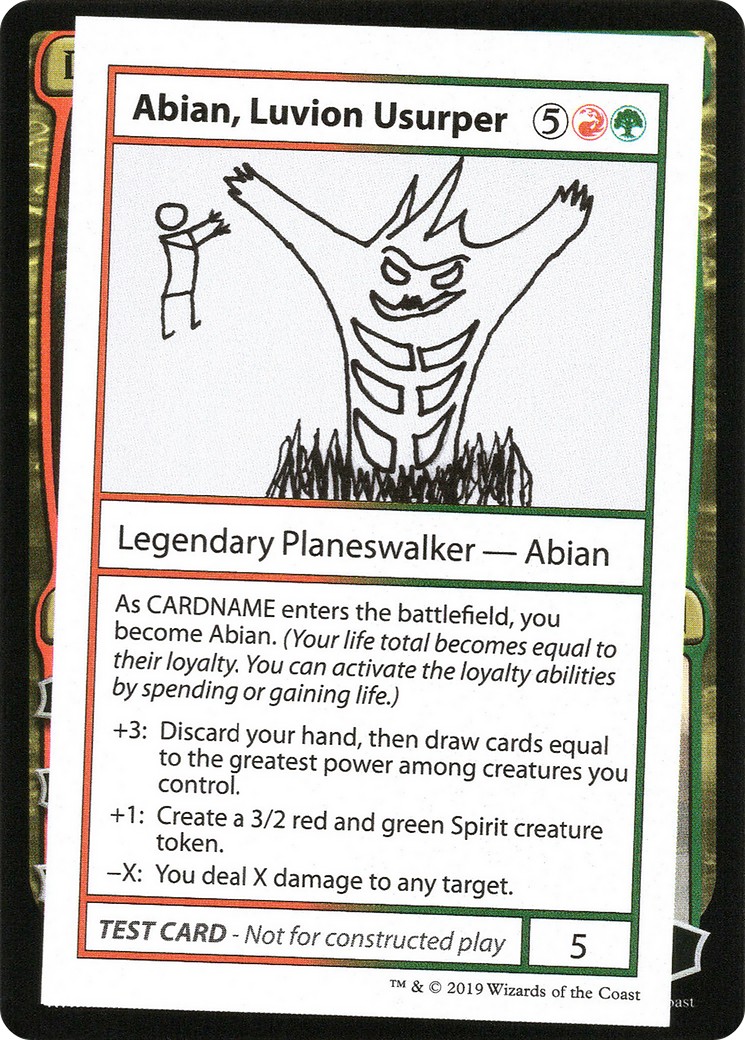 Abian, Luvion Usurper - Image 1