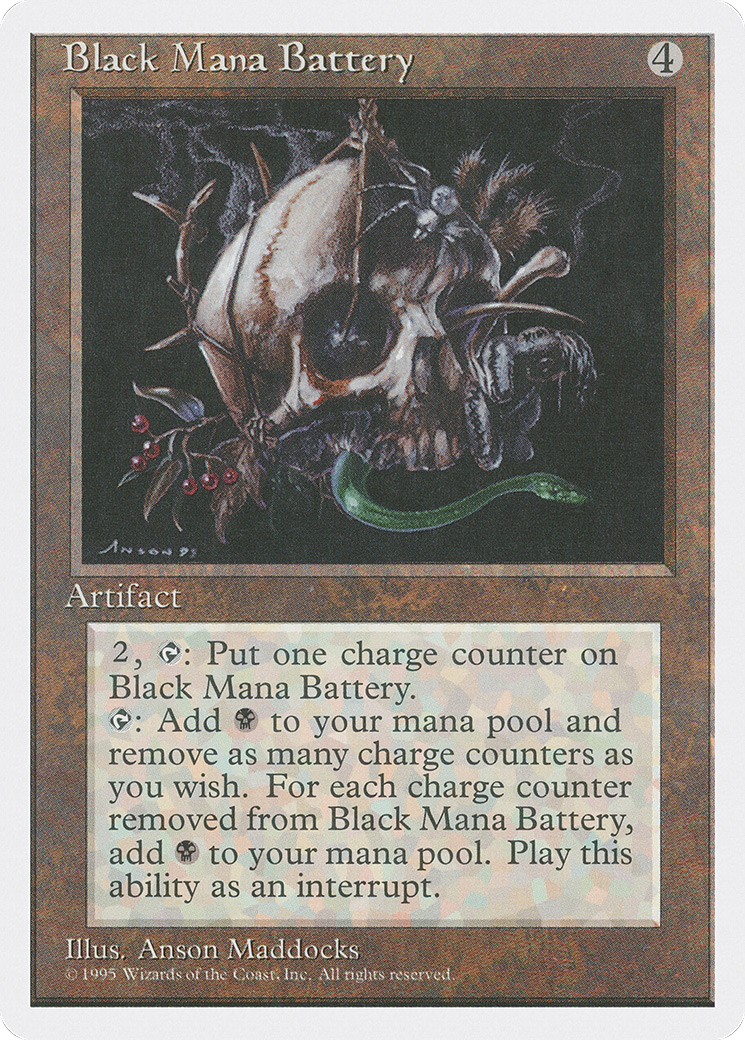 Black Mana Battery - Image 1