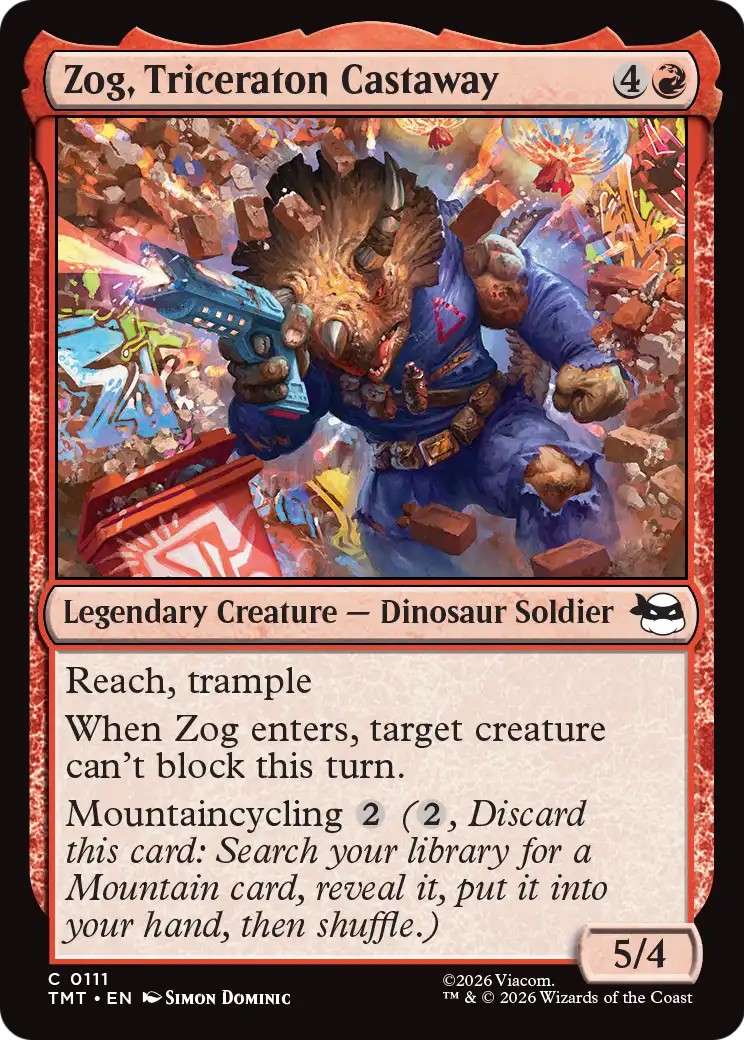 Zog, Triceraton Castaway - Image 1