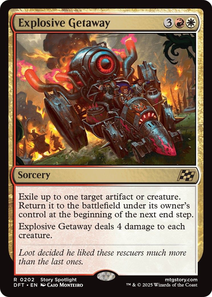 Explosive Getaway - Image 1