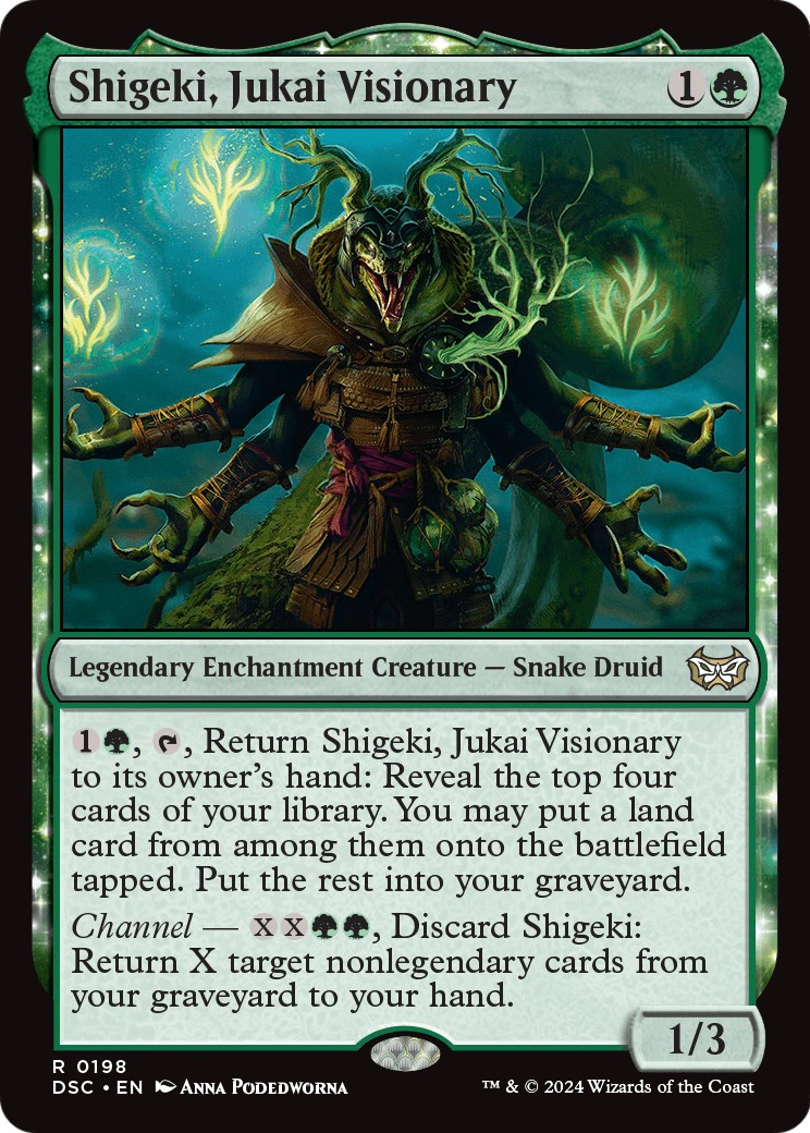 2024 Magic: The Gathering Duskmourn: House of Horror 2024 Magic: The Gathering Duskmourn: House of Horror #198 trading card