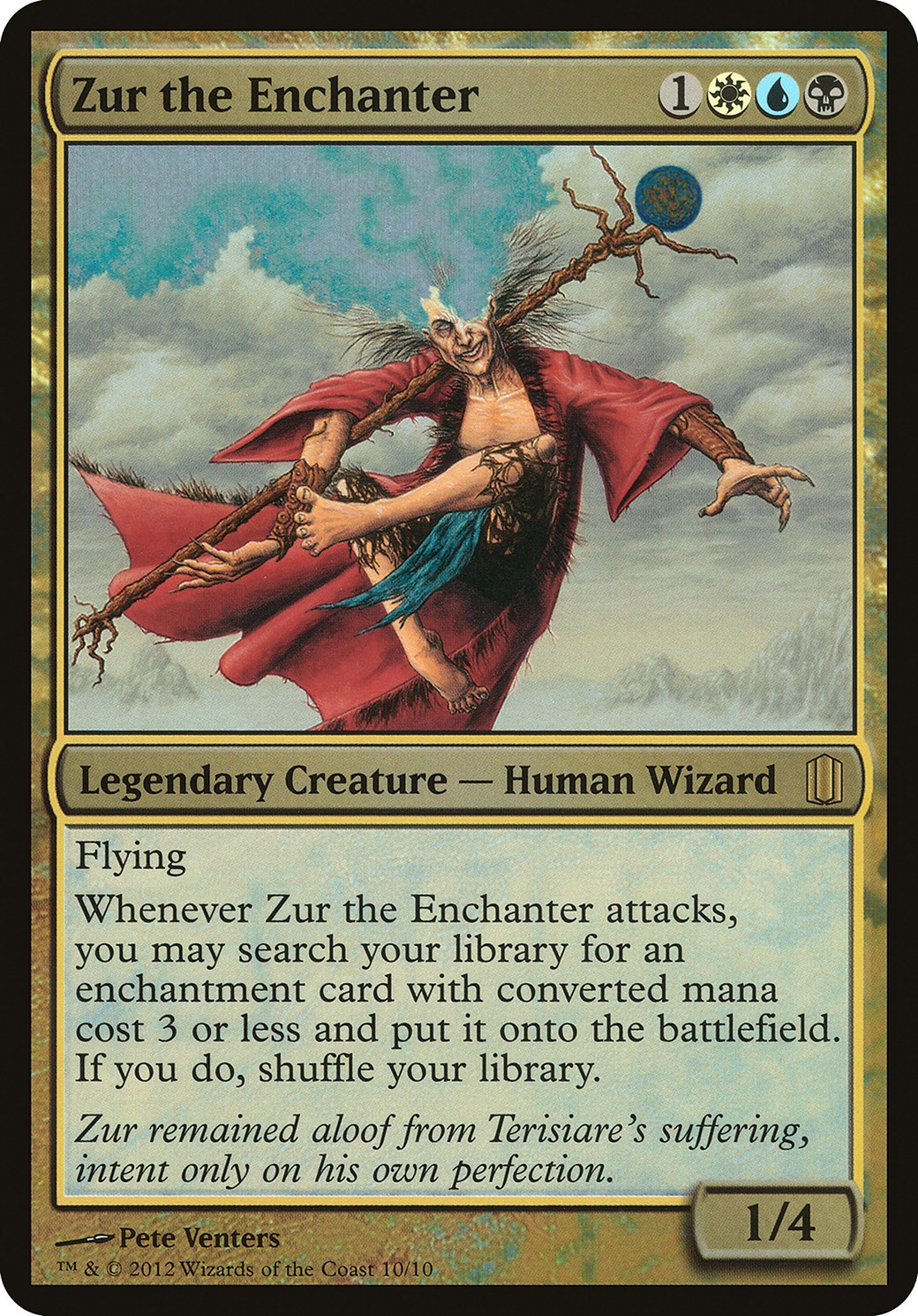 2012 Magic: The Gathering Commander's Arsenal Oversized 2012 Magic: The Gathering Commander's Arsenal Oversized #10 trading c