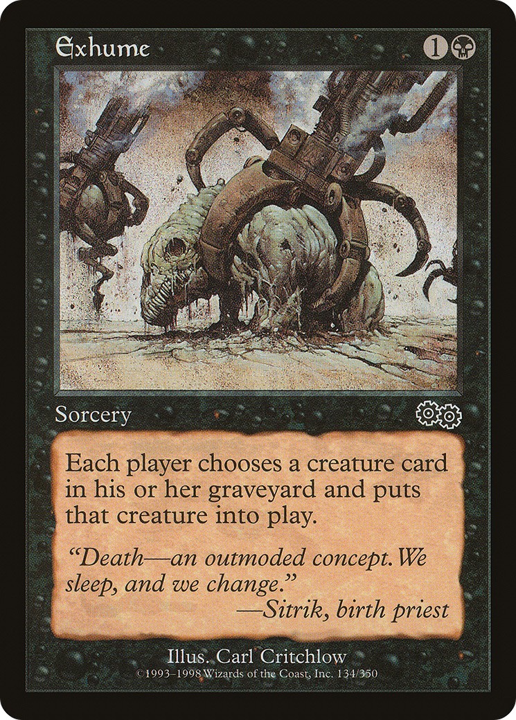 1998 Magic: The Gathering Urza's Saga 1998 Magic: The Gathering Urza's Saga #134 trading card