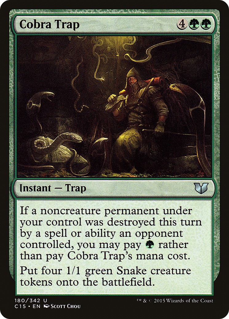 2015 Magic: The Gathering Commander 2015 Magic: The Gathering Commander #180 trading card