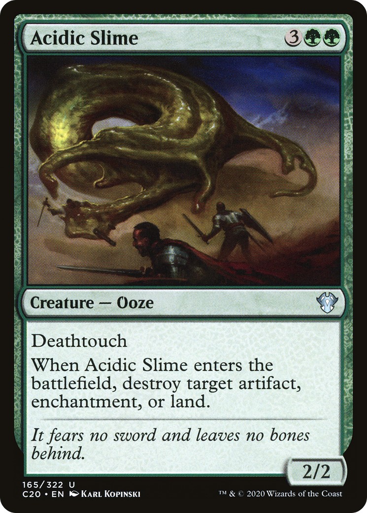 Acidic Slime (Uncommon · Normal) · 2020 · Commander 2020
