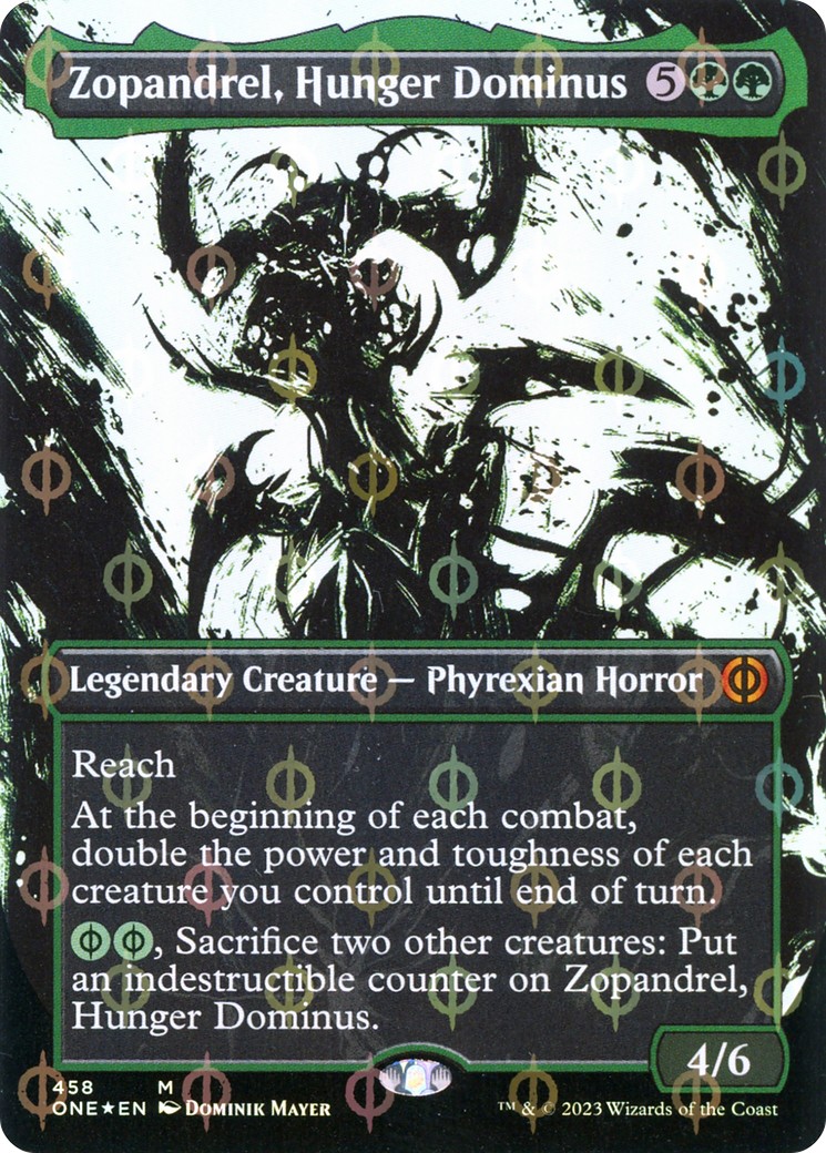 2023 Magic: The Gathering Phyrexia: All Will Be One 2023 Magic: The Gathering Phyrexia: All Will Be One #458 trading card
