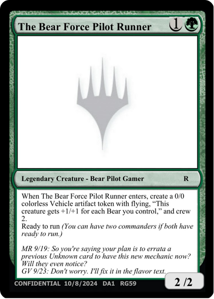 The Bear Force Pilot Runner - Image 1