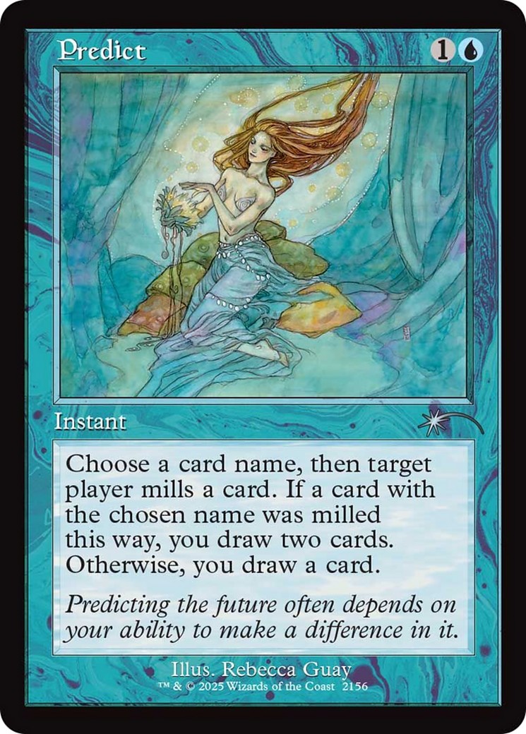 2025 Magic: The Gathering Secret Lair Drop 2025 Magic: The Gathering Secret Lair Drop #2156 trading card