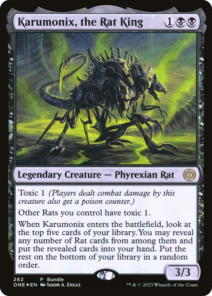 2023 Magic: The Gathering Phyrexia: All Will Be One 2023 Magic: The Gathering Phyrexia: All Will Be One #282 trading card