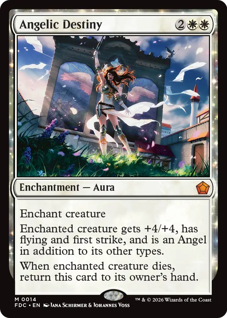 Angelic Destiny (Commander · Mythic Rare · Normal)