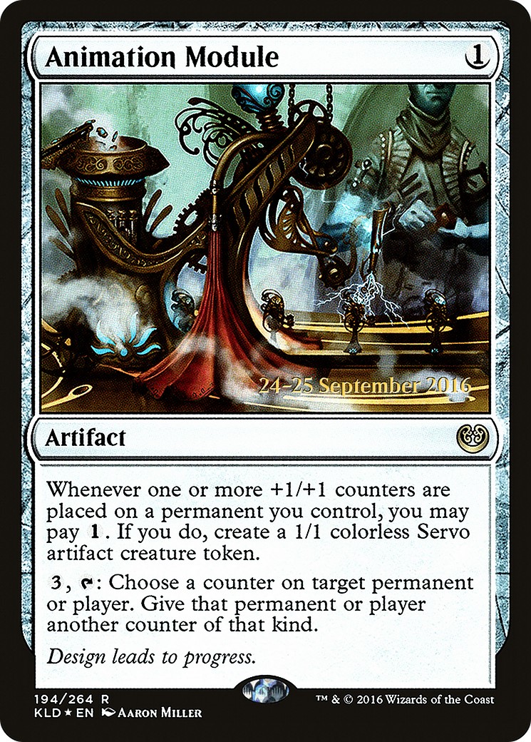 2016 Magic: The Gathering Kaladesh Promos 2016 Magic: The Gathering Kaladesh Promos #194s trading card