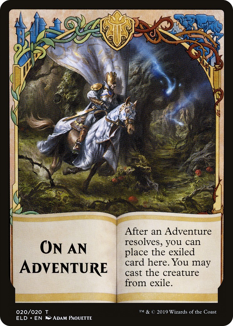 2019 Magic: The Gathering Throne of Eldraine Tokens 2019 Magic: The Gathering Throne of Eldraine Tokens #20 trading card