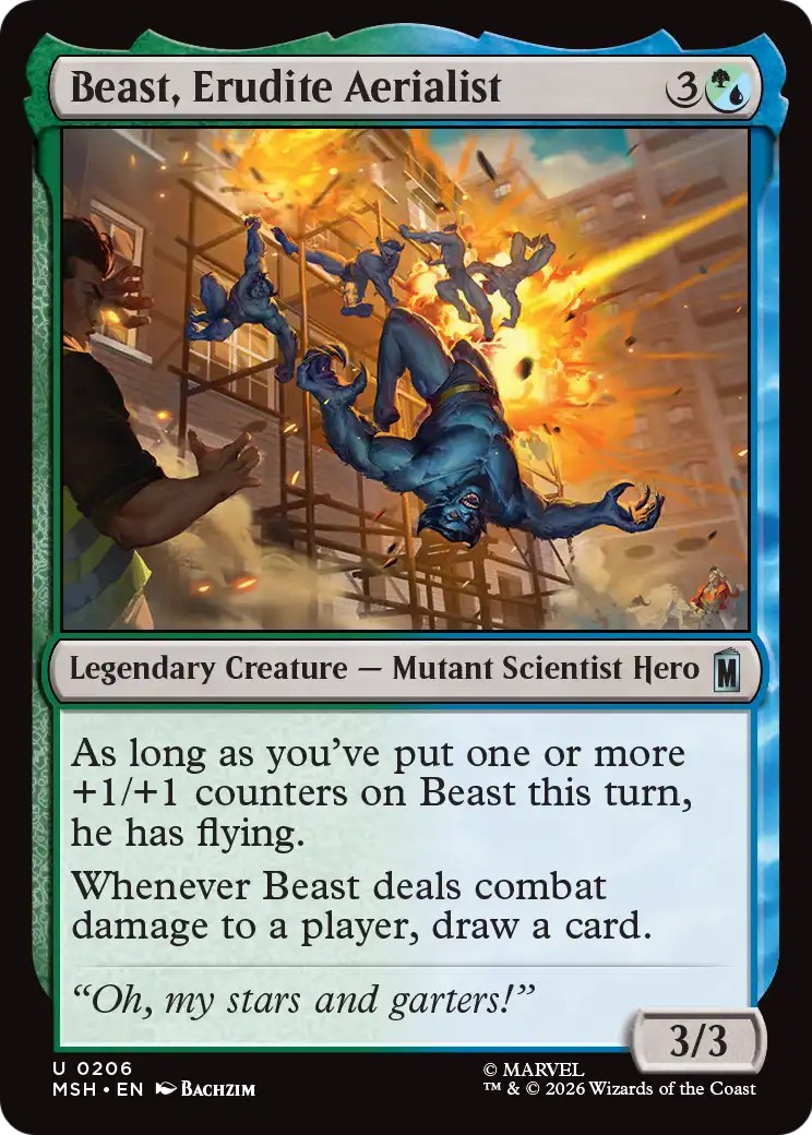 2026 Magic: The Gathering Marvel Super Heroes 2026 Magic: The Gathering Marvel Super Heroes #206 trading card