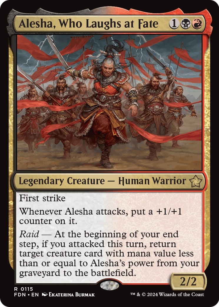 Alesha, Who Laughs at Fate - Image 1