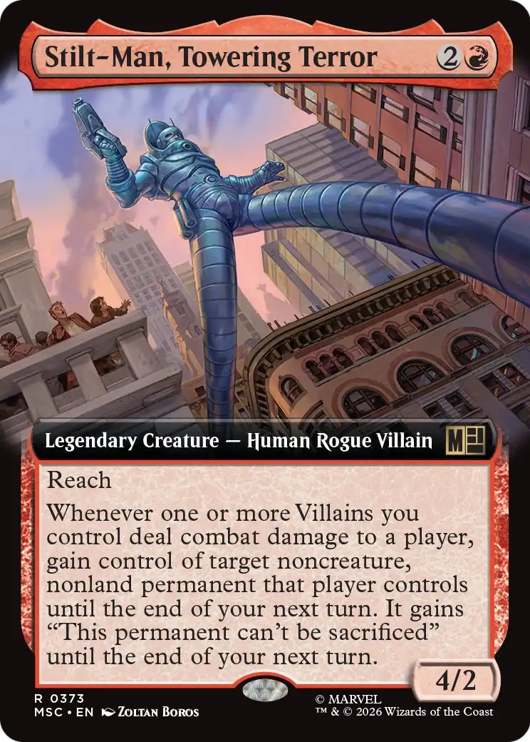 2026 Magic: The Gathering Marvel Super Heroes 2026 Magic: The Gathering Marvel Super Heroes #373 trading card