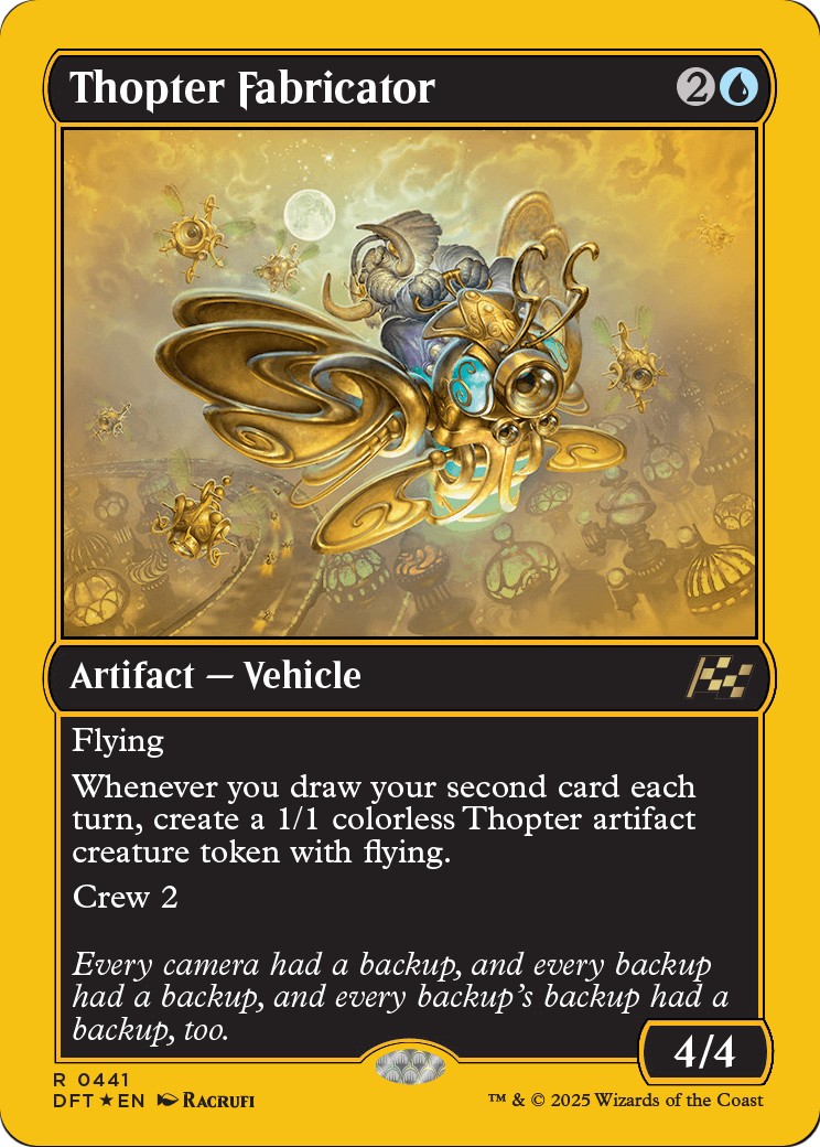 2025 Magic: The Gathering Aetherdrift 2025 Magic: The Gathering Aetherdrift #441 trading card
