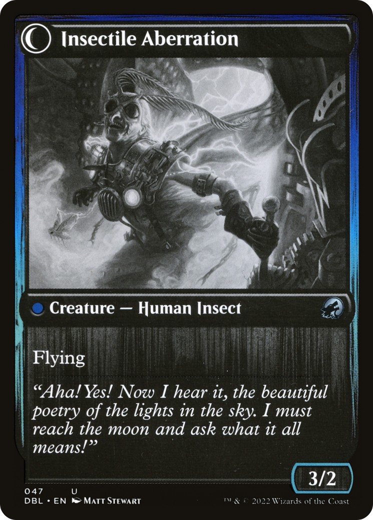 Delver of Secrets // Insectile Aberration thumbnail 2