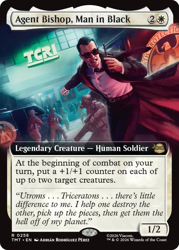 Agent Bishop, Man in Black - Image 1