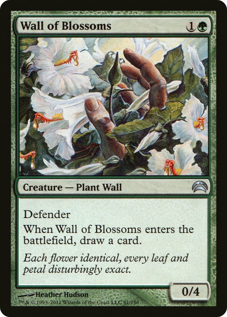 Wall of Blossoms - Image 1
