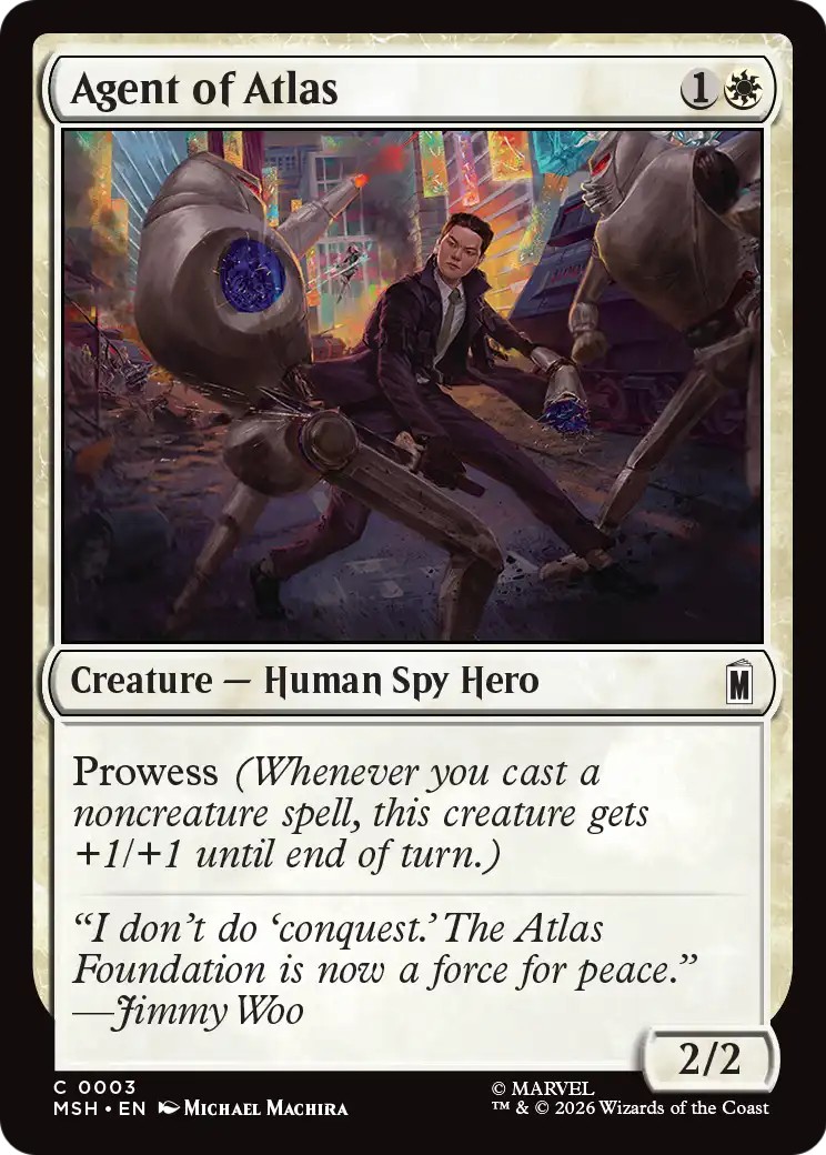 2026 Magic: The Gathering Marvel Super Heroes 2026 Magic: The Gathering Marvel Super Heroes #3 trading card