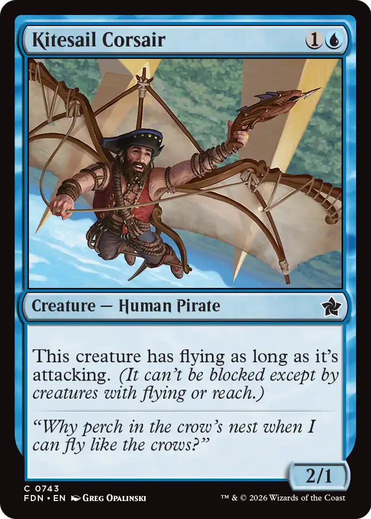 2026 Magic: The Gathering Foundations 2026 Magic: The Gathering Foundations #743 trading card