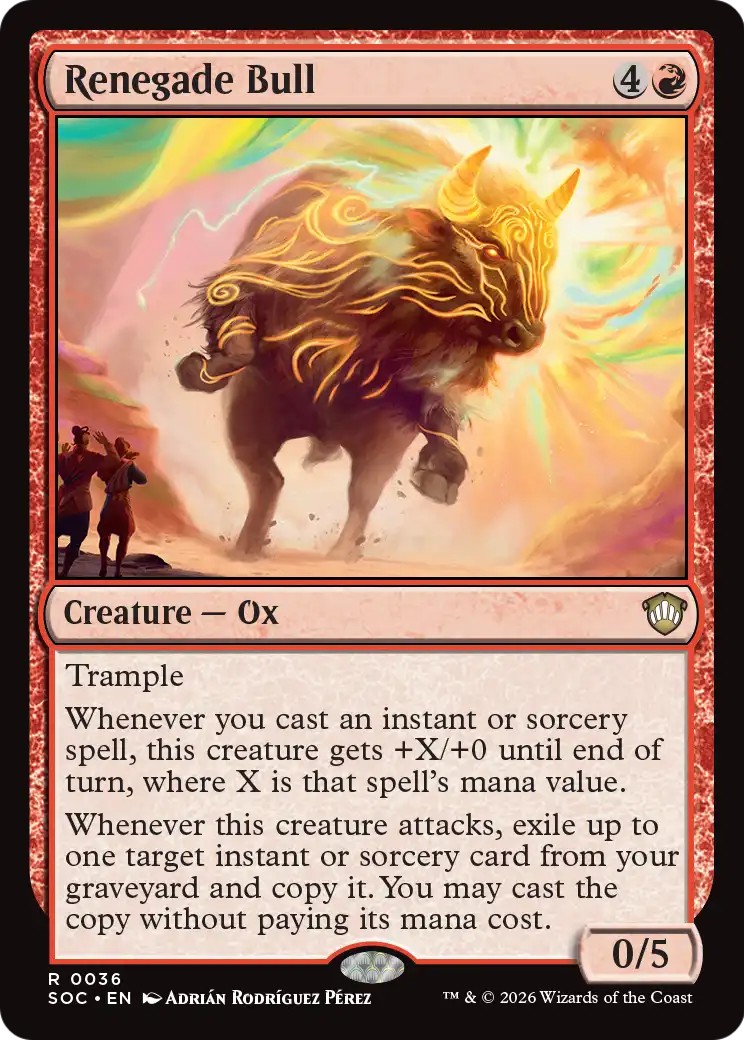 2026 Magic: The Gathering Secrets of Strixhaven 2026 Magic: The Gathering Secrets of Strixhaven #36 trading card