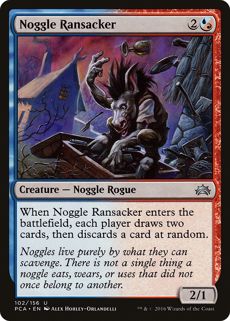 2016 Magic: The Gathering Planechase Anthology Noggle Ransacker #102 trading card