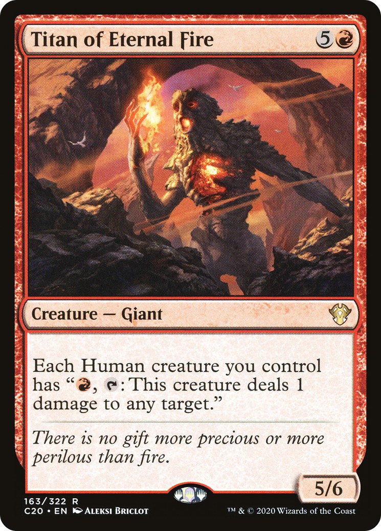 2020 Magic: The Gathering Commander 2020 Magic: The Gathering Commander #163 trading card