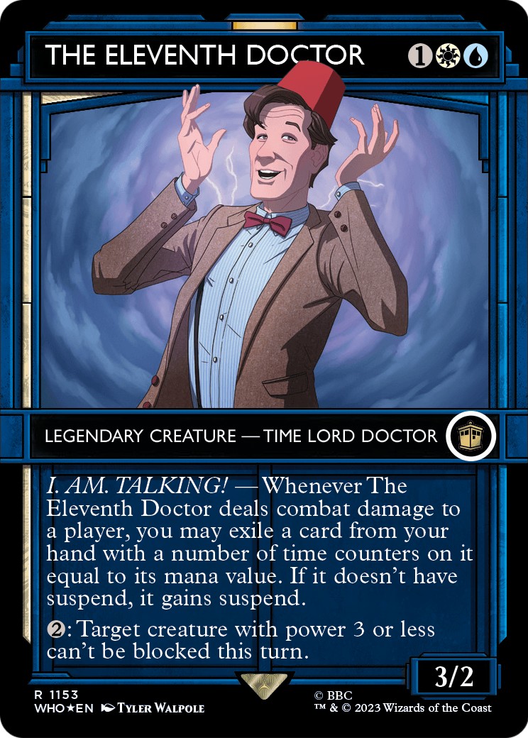 2023 Magic: The Gathering Doctor Who 2023 Magic: The Gathering Doctor Who #1153 trading card