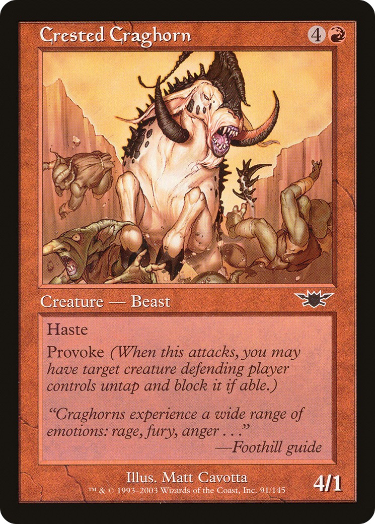 Crested Craghorn - Image 1