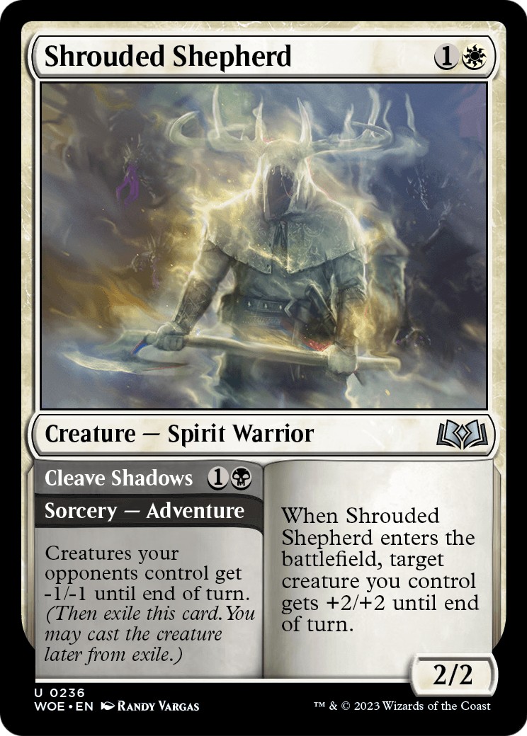 Shrouded Shepherd // Cleave Shadows - Image 1
