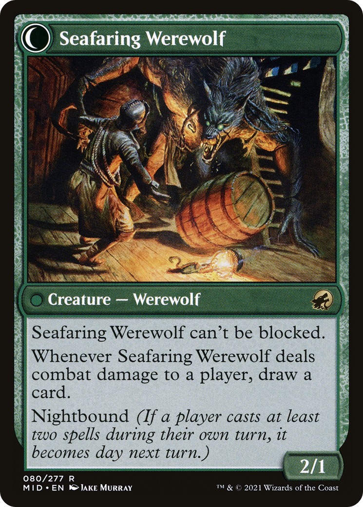 Suspicious Stowaway // Seafaring Werewolf thumbnail 2