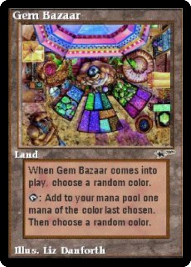 1997 Magic: The Gathering Astral Cards Gem Bazaar #12 trading card