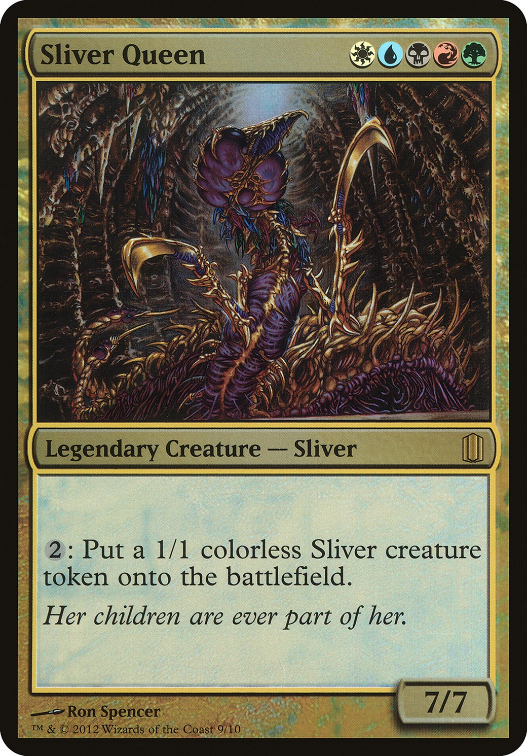 2012 Magic: The Gathering Commander's Arsenal Oversized 2012 Magic: The Gathering Commander's Arsenal Oversized #9 trading ca