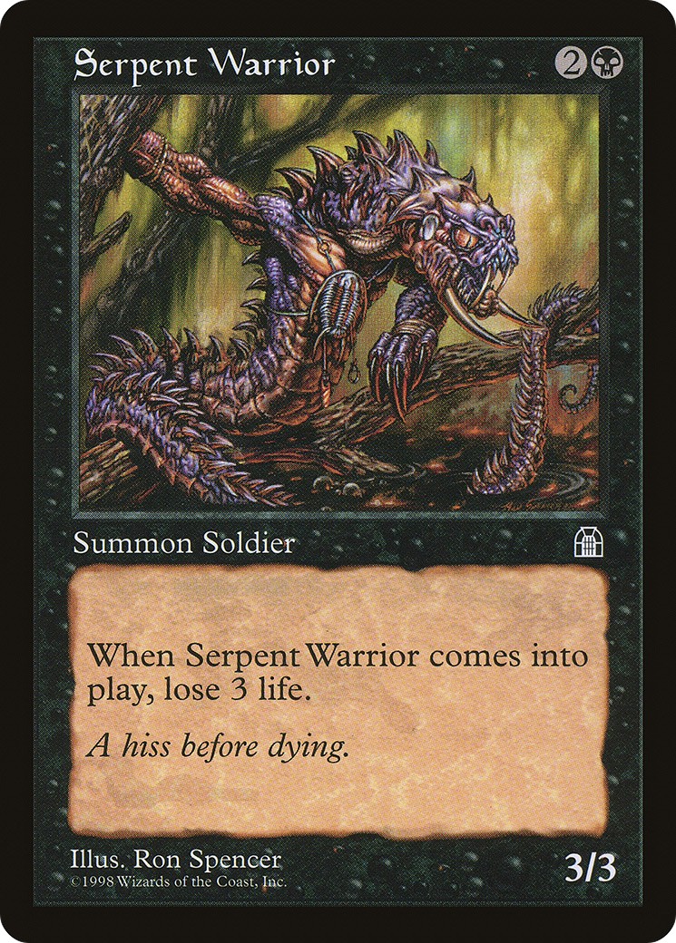 1998 Magic: The Gathering Stronghold 1998 Magic: The Gathering Stronghold #69 trading card