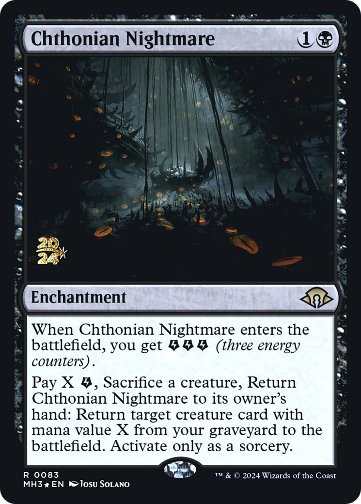 2024 Magic: The Gathering Modern Horizons 3 Promos 2024 Magic: The Gathering Modern Horizons 3 Promos #83s trading card