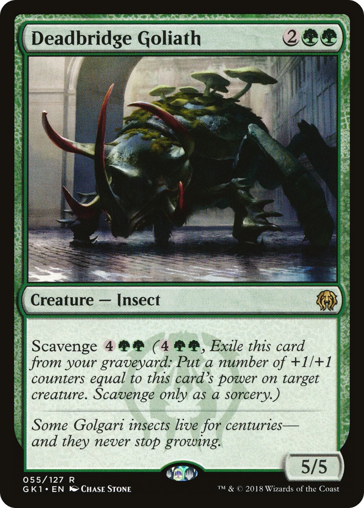 2018 Magic: The Gathering GRN Guild Kit 2018 Magic: The Gathering GRN Guild Kit #55 trading card