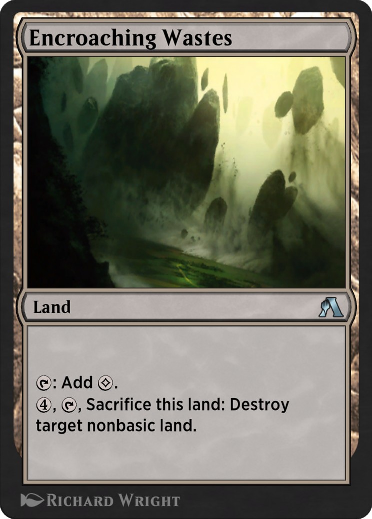 2025 Magic: The Gathering Pioneer Anthology 1 Encroaching Wastes #10 trading card